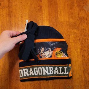 DragonBall Z Beanie Hat and Gloves